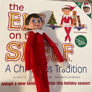 The Elf on the Shelf- A Christmas Tradition with Blue-Eyed Girl Scout Elf